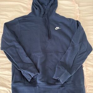 Nike Men's Navy Pullover Hoodie